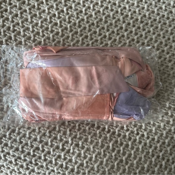 SUNRISE TIE UP MINI DRESS ORANGE MULTI - Picture 4 of 5